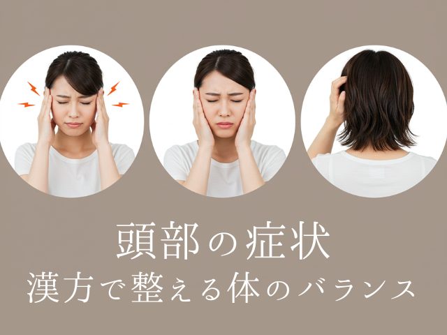 頭部の症状｜漢方で整える体のバランス