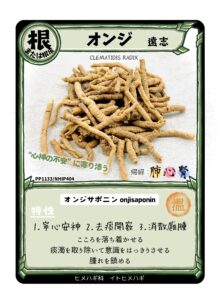 生薬トレカ（遠志）