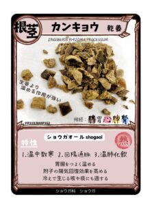 生薬トレカ（乾姜）