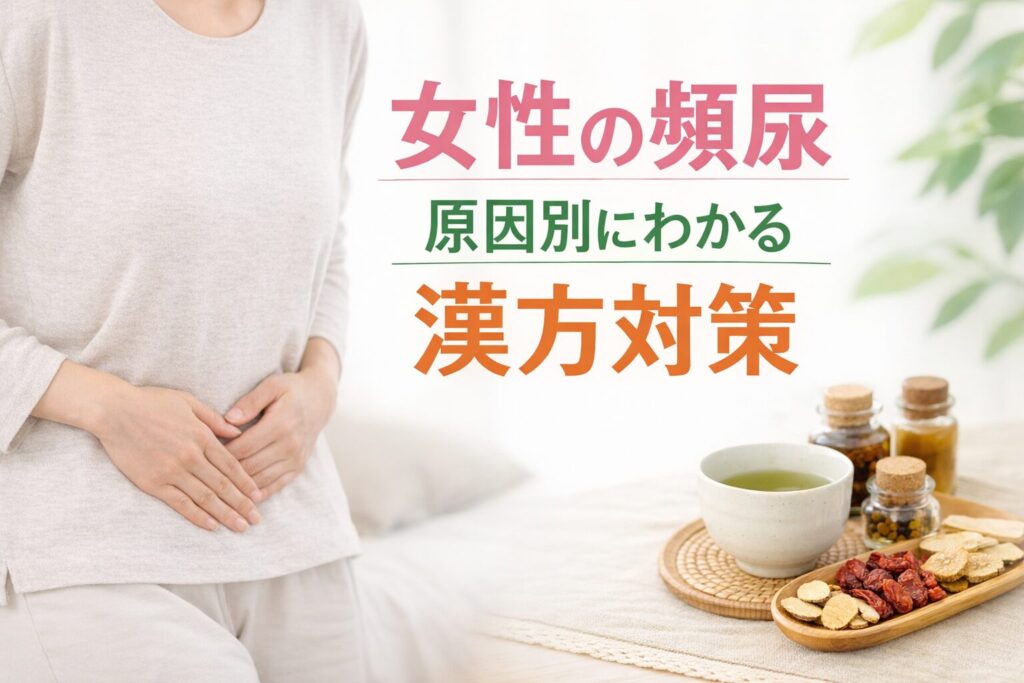 女性の頻尿/原因別に分かる漢方対策